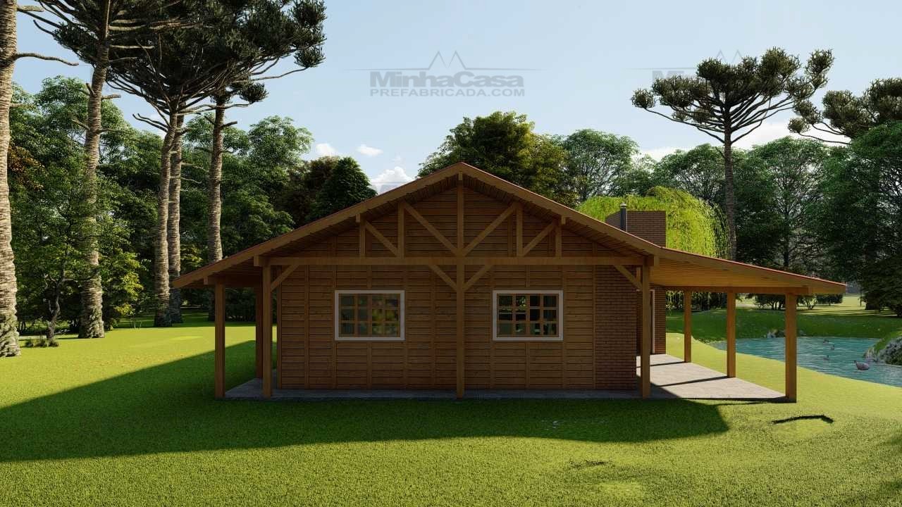 MINHA CASA PRE FABICADA FACHADA ESQUERDA MINHA CASA PRE FABICADA FACHADA ESQUERDA