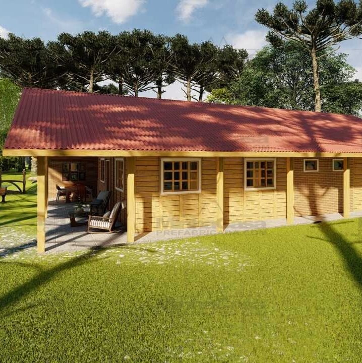 MINHA CASA PRE FABRICADA FACHADA POSTERIOR MINHA CASA PRE FABRICADA FACHADA POSTERIOR