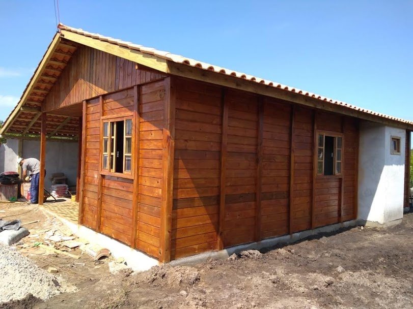 Casas de madeira no sistema economico