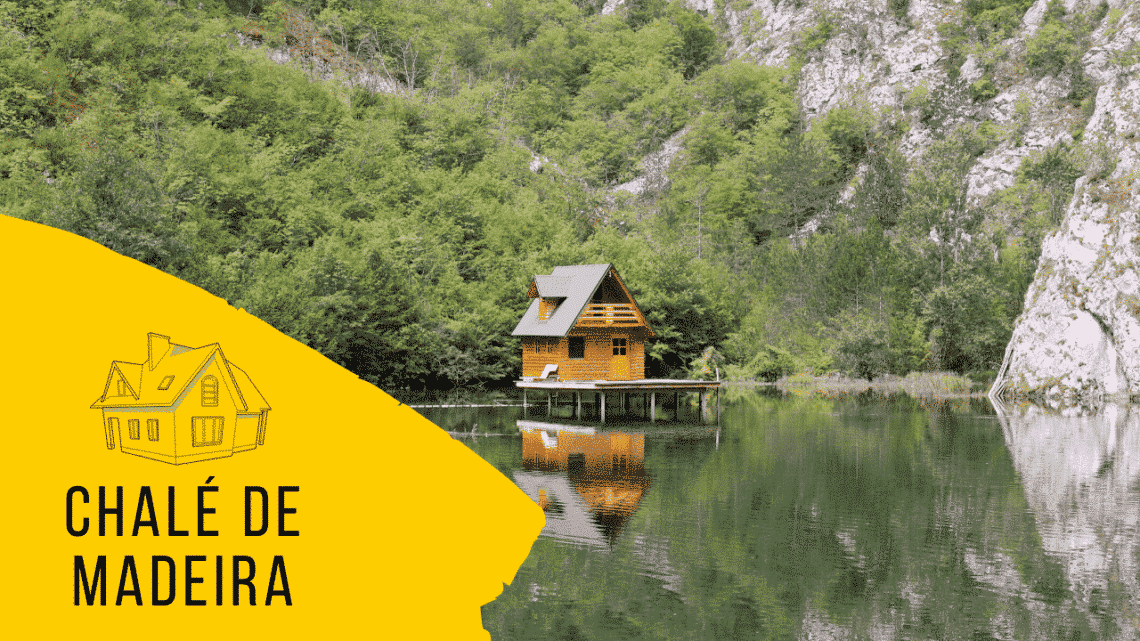 chalé de madeira