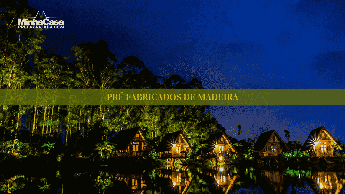 Pousada pré fabricada de madeira