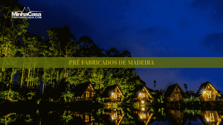 Pousada pré fabricada de madeira