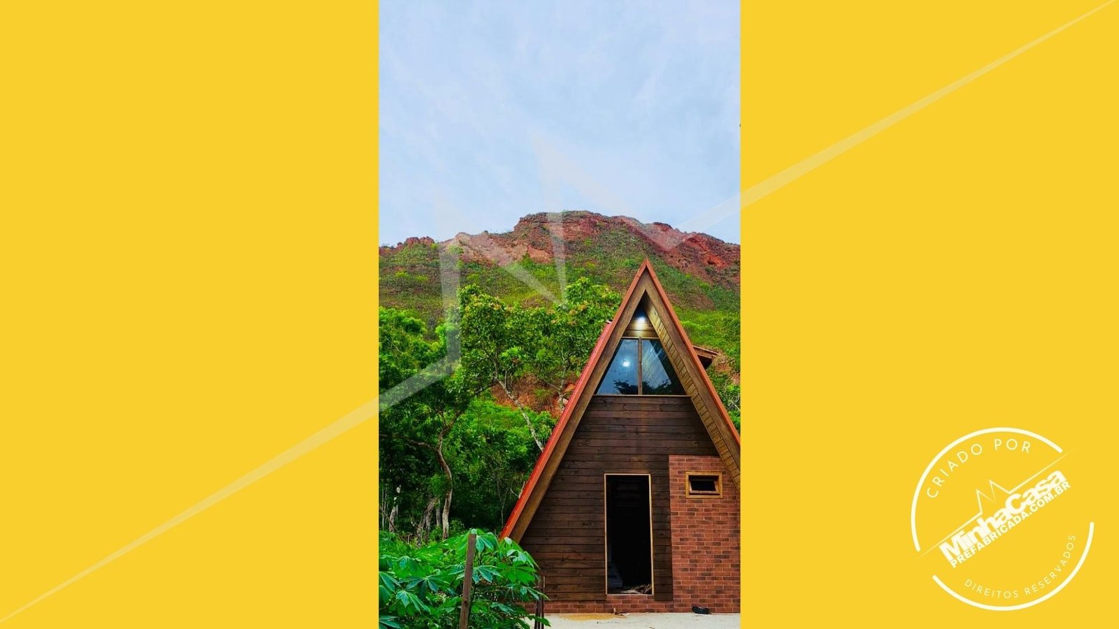 Fachada principal – Visão ampla – Pousada Pop 1-3 Fachada principal vista de longe – Pousada Pop 1-3