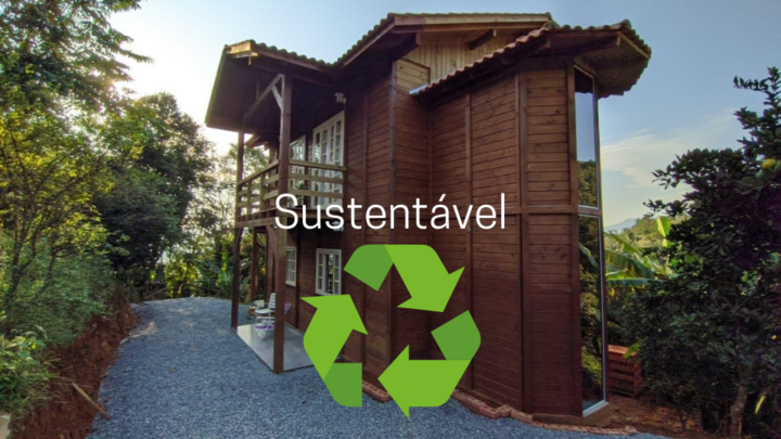 Casa de madeira sustentavel