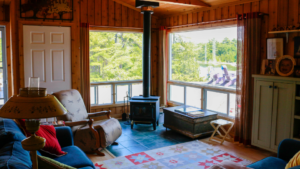 decoração casa de madeira