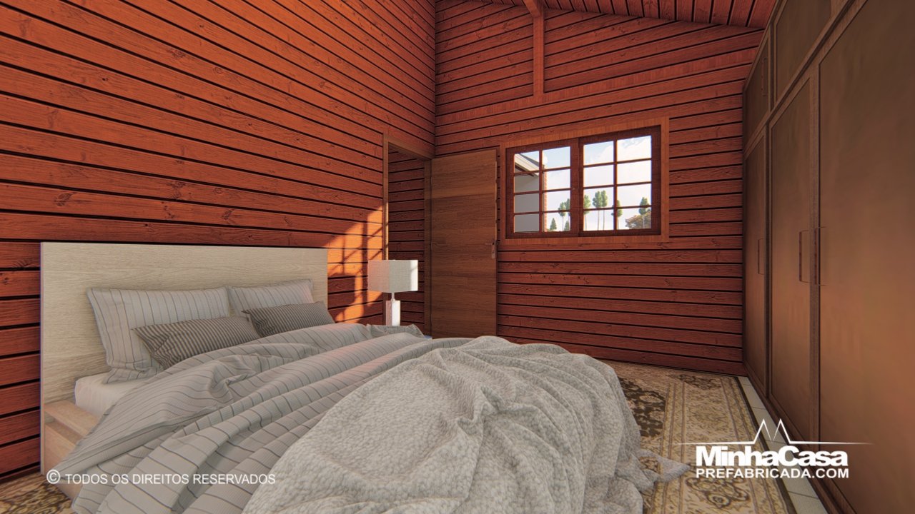 Kit de construção rápida: 2 quartos e acabamento impecável Kit de construção rápida: 2 quartos e acabamento impecável