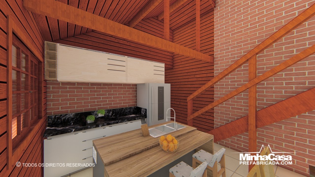 Casa de madeira resistente: ideal para clima quente ou frio Casa de madeira resistente: ideal para clima quente ou frio