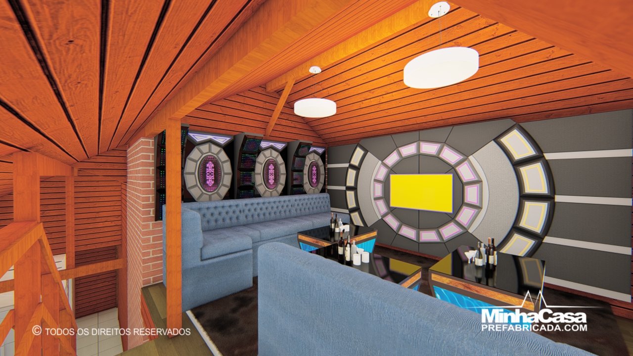 Espaço gourmet em casa pré-fabricada: praticidade e estilo Espaço gourmet em casa pré-fabricada: praticidade e estilo