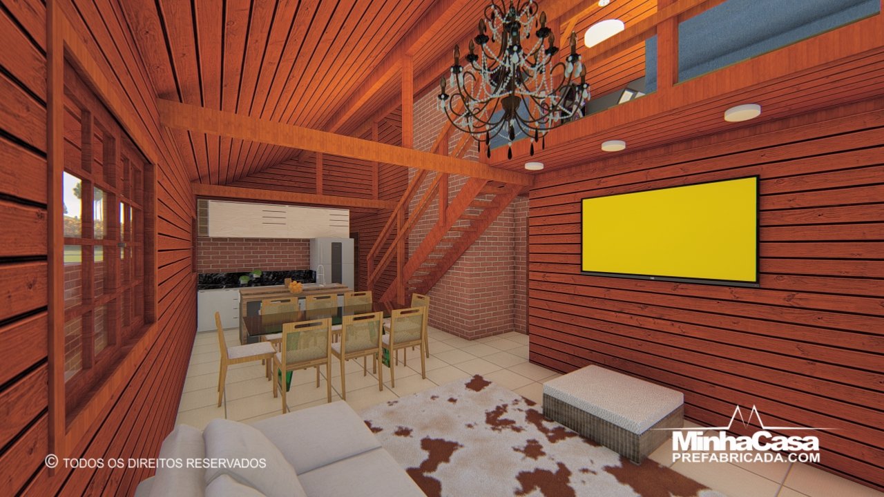 Ambiente social integrado: perfeito para receber visitas Ambiente social integrado: perfeito para receber visitas