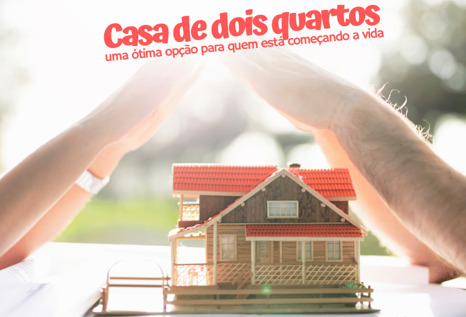 casa de dois quartos uma ótima opção para quem está começando a vida