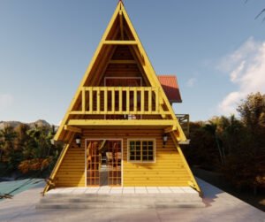 Melhores opções de chalés de madeira para a família