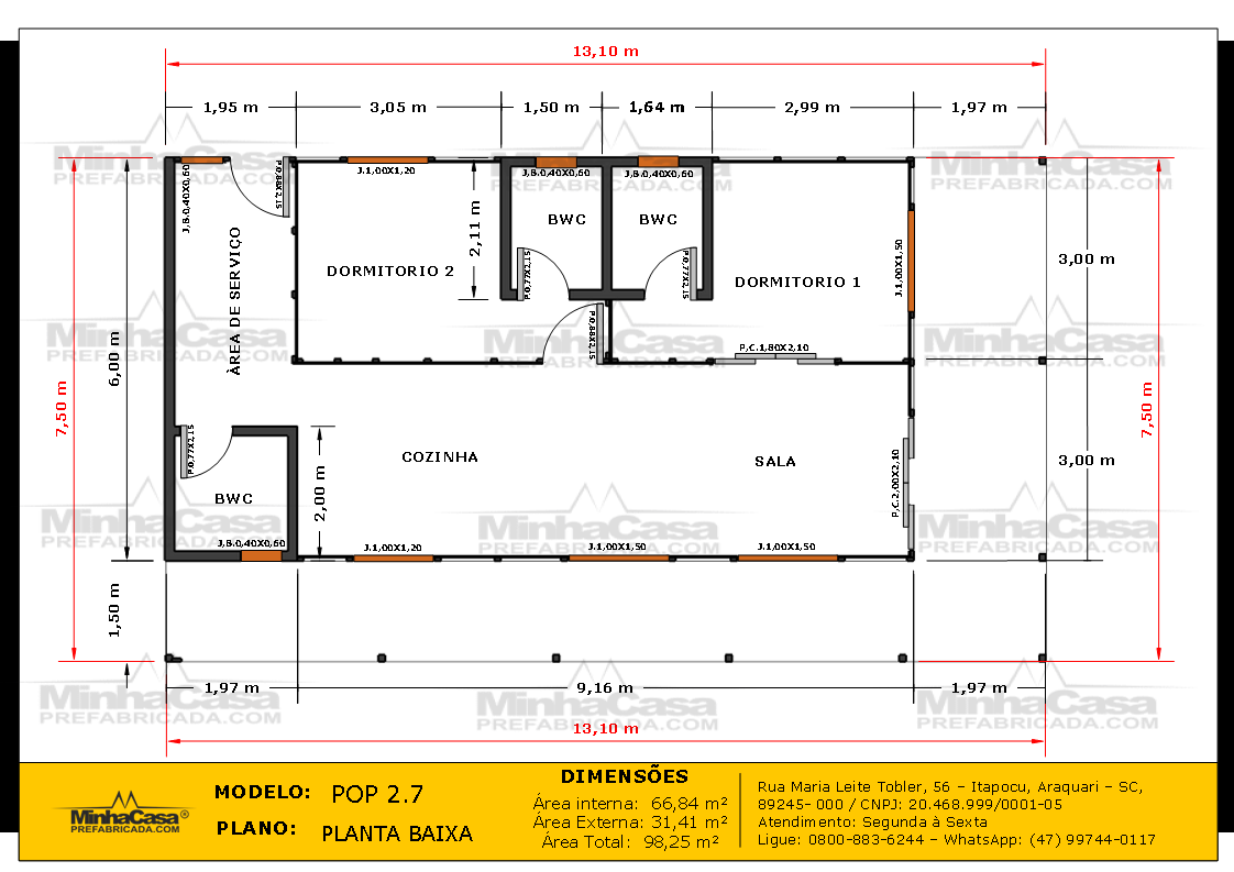 PLANTA BAIXA POP 2.7 PLANTA BAIXA POP 2.7