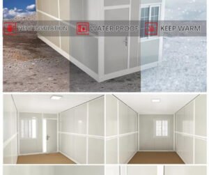 X vantagens de uma casa contêiner dobrável