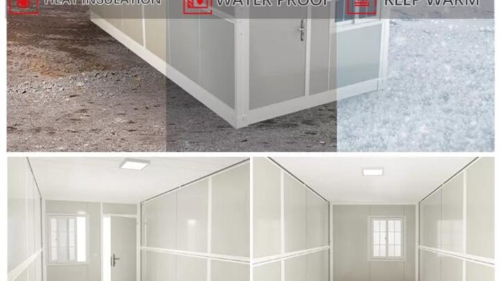 X vantagens de uma casa contêiner dobrável