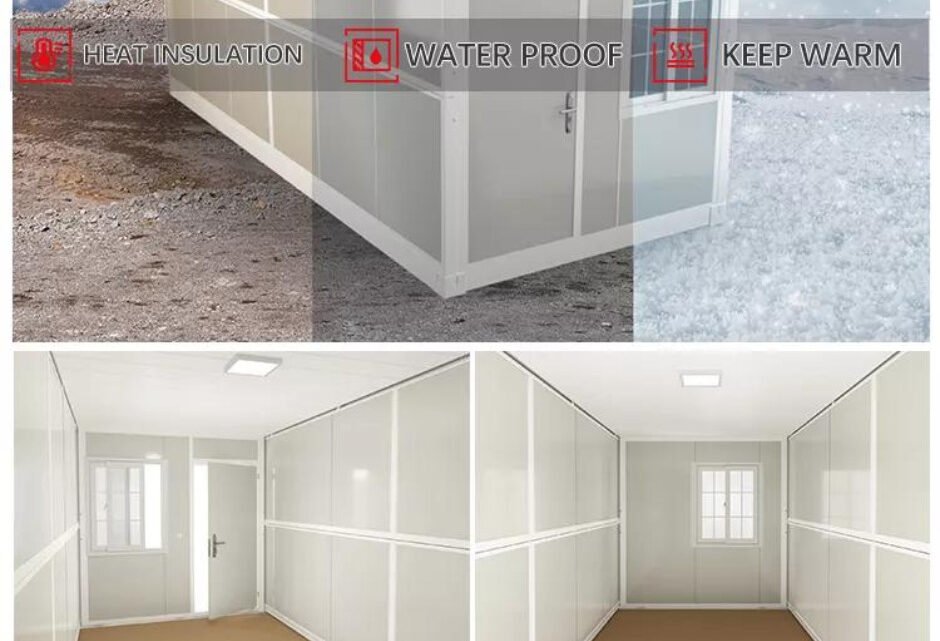 X vantagens de uma casa contêiner dobrável