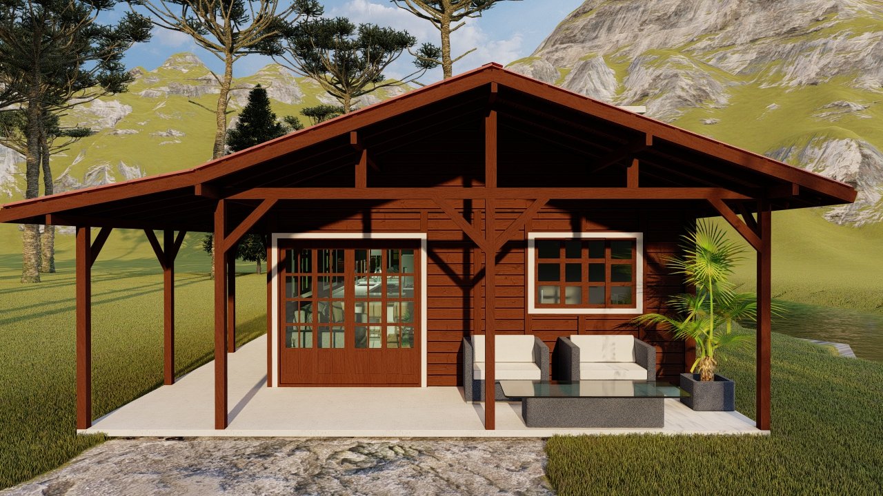 casas de madeira cedro