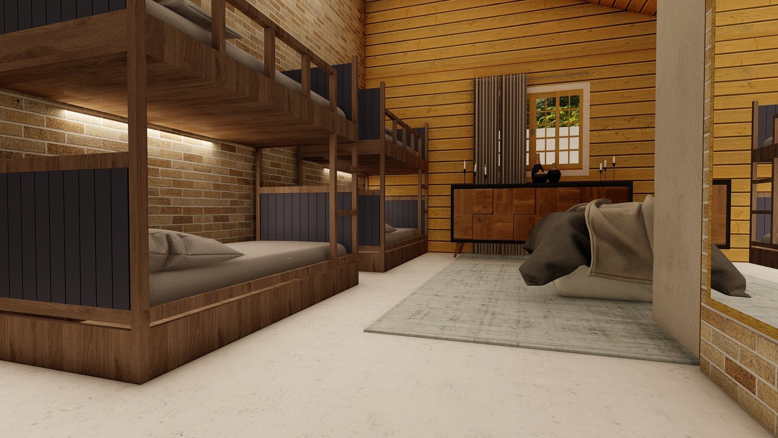 Casa prefabricada de madeira pousada suite familiar madeira