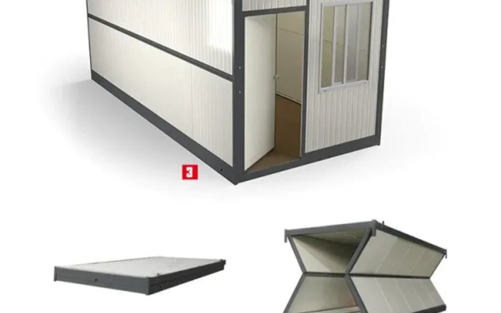 Container dobrável, a revolução que expande possibilidades com praticidade e versatilidade.