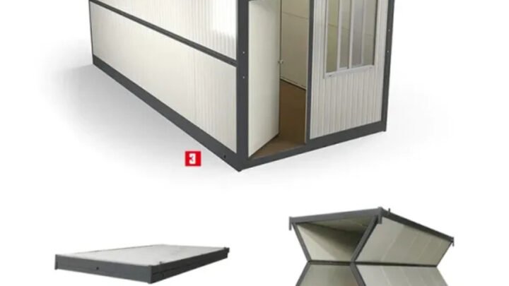 Container dobrável, a revolução que expande possibilidades com praticidade e versatilidade.