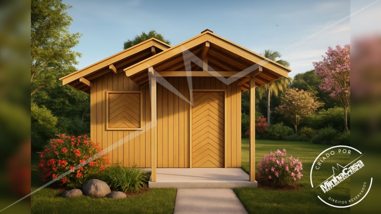 Super Pop 1 – Fachada Ultrarrealista Natural com Paisagismo Fachada ultrarrealista do Super Pop 1 cor natural com paisagismo