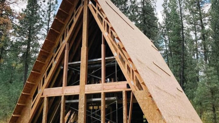 O chalé, um abrigo de sonhos onde a tranquilidade se encontra.