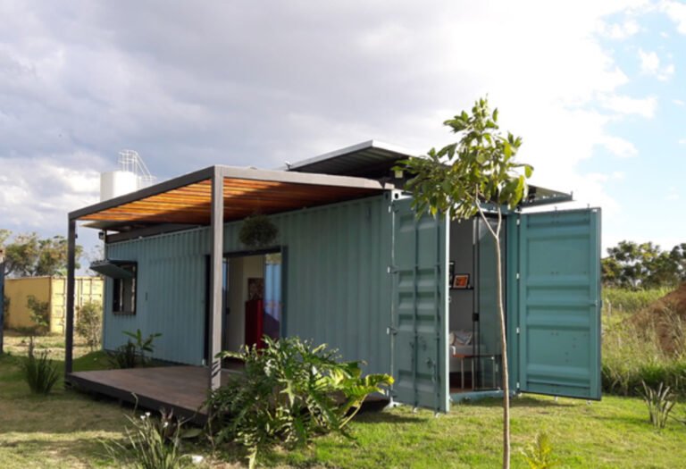 O container dobrável, inovação que transforma espaços e inspira possibilidades.