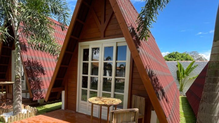 A pousada, um refúgio encantador para descansar e se reconectar.