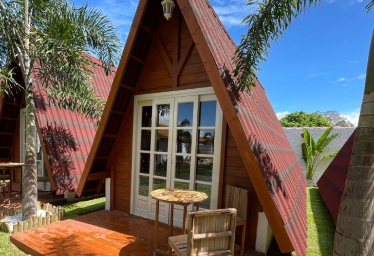 A pousada, um refúgio encantador para descansar e se reconectar.