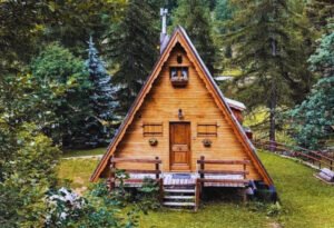 O chalé, um refúgio encantador para viver momentos de tranquilidade.