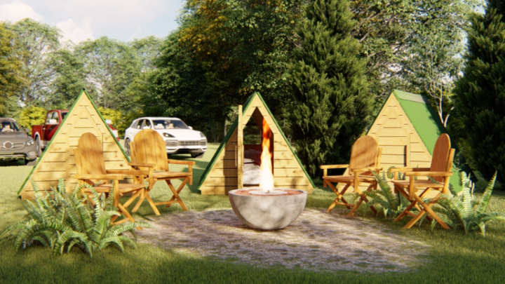 Os mini chalés, um mundo de aconchego em pequenas moradas.