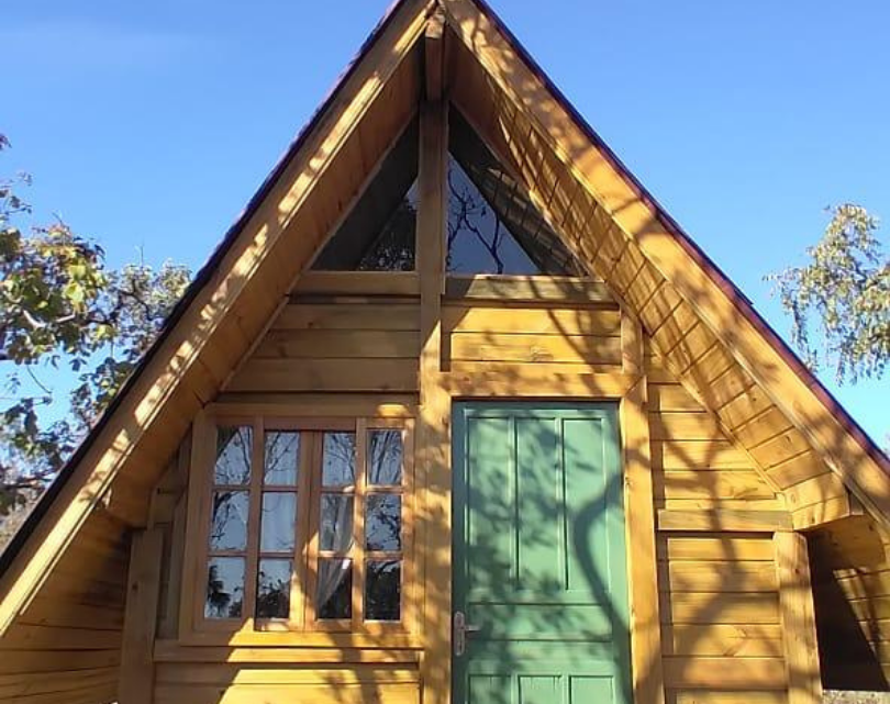 Os mini chalés, um mundo de encanto em dimensões reduzidas.