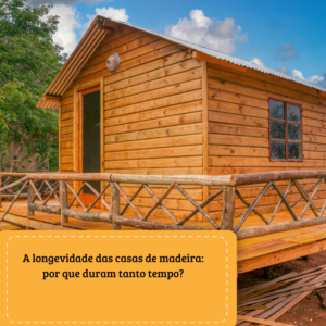 A casa de madeira, um lar que ecoa amor e paz.