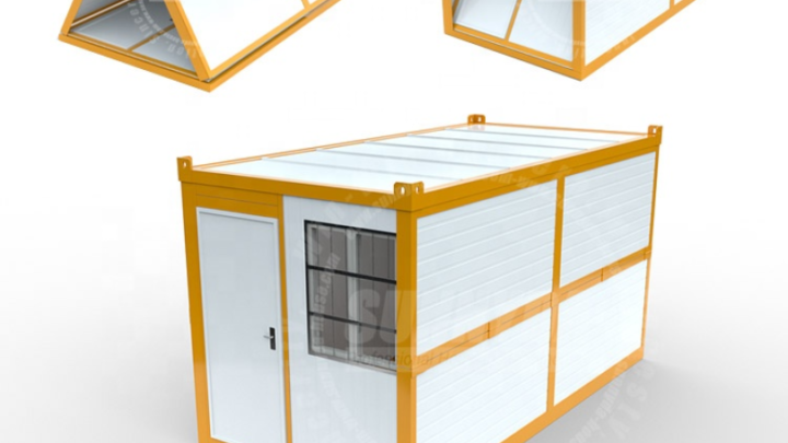 O container dobrável, inovação que transforma espaços e inspira possibilidades.