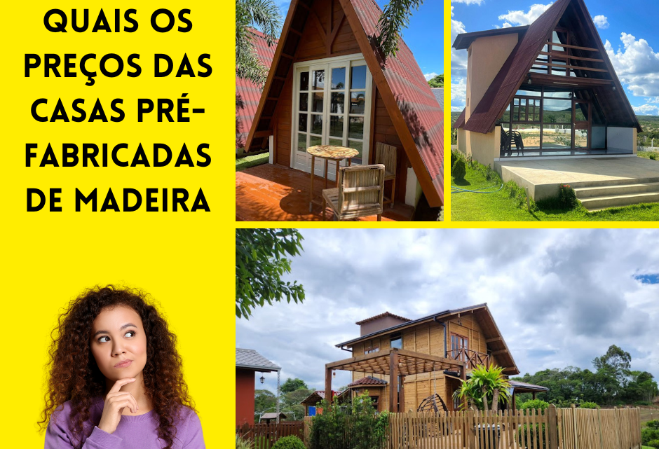 casas pré-fabricadas de madeira, um refúgio acolhedor