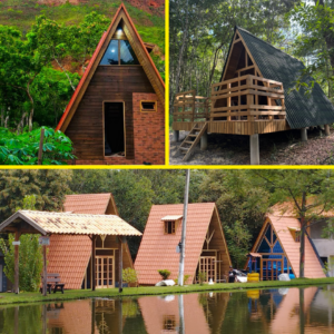 Chalé pré-fabricado, aconchego instantâneo que encanta com praticidade e beleza.