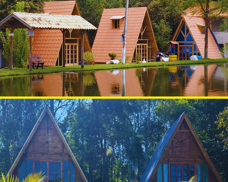 Chalés pré-fabricados, aconchego instantâneo que encanta com estilo e praticidade.