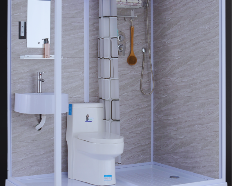 Banheiro pré-fabricado, a praticidade que transforma espaços com estilo e funcionalidade.