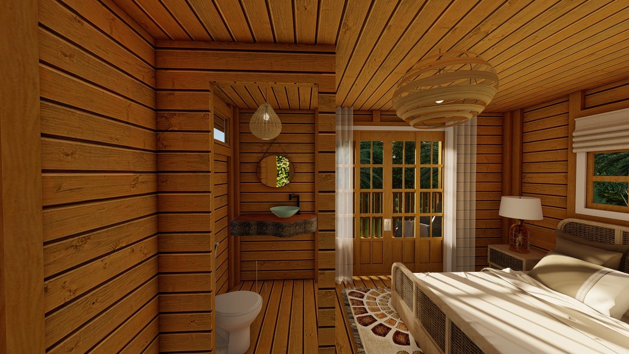 Quarto POP 3.5 – variações Quarto principal POP 3.5 – diferentes ângulos