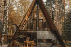 Choupanas de madeira