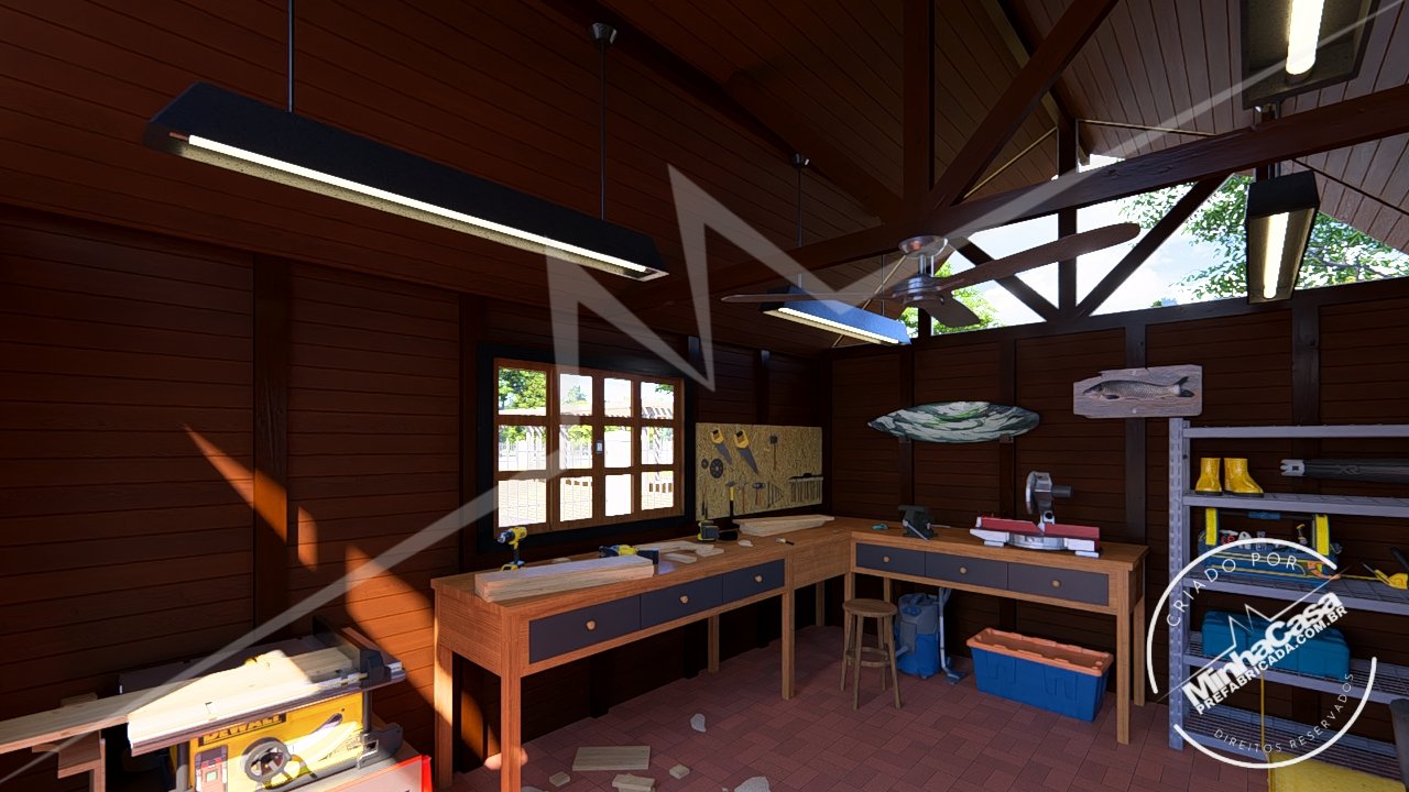 Interior do Galpão Celeiro — durante o dia Espaço interno do Galpão Celeiro, com iluminação natural