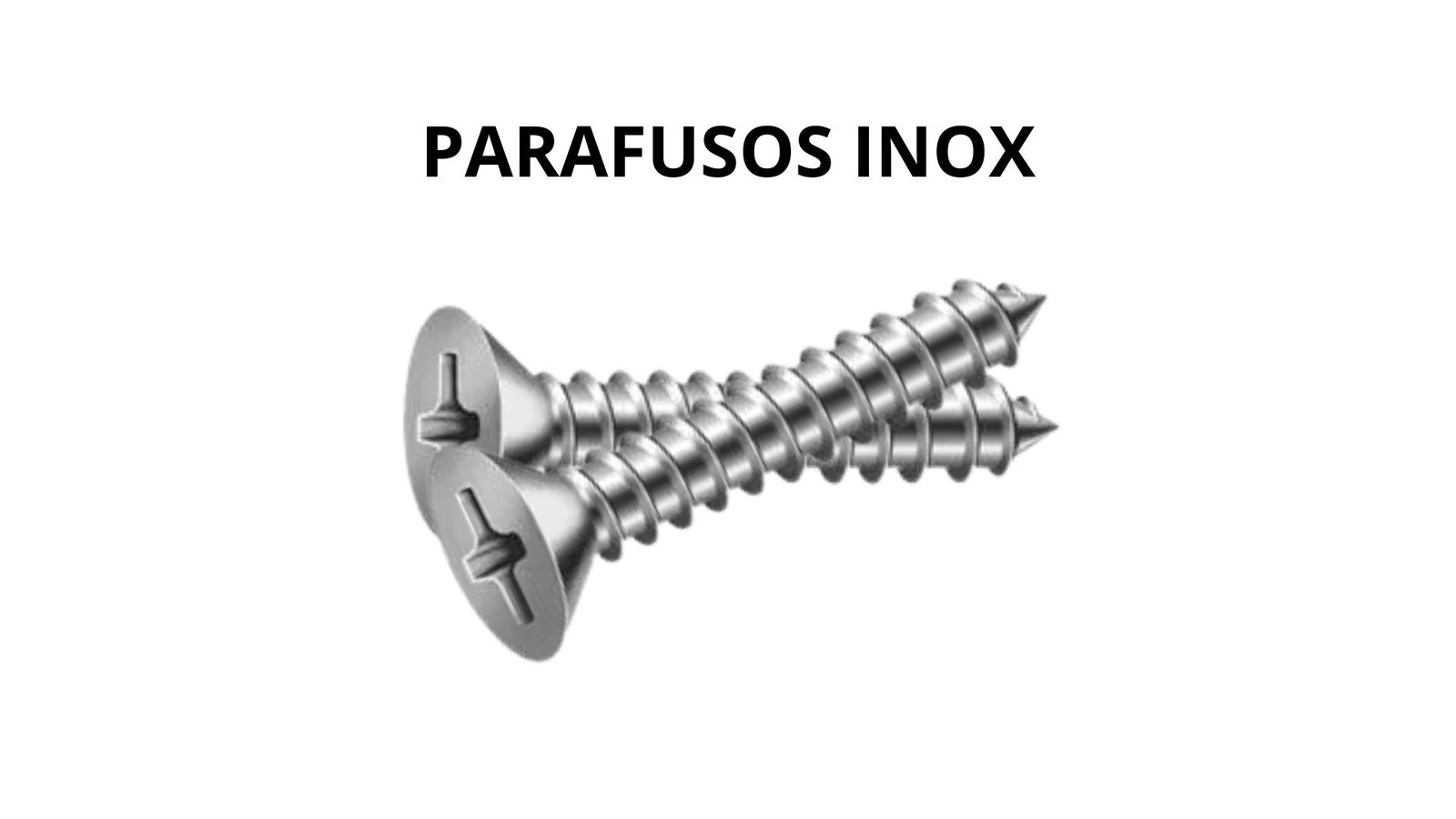 Parafuso inox - Celeiro 64m²