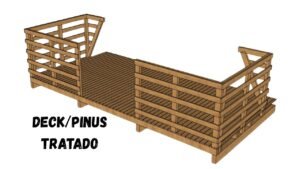 KIT DECK - A-frame 2.0 de 47m²